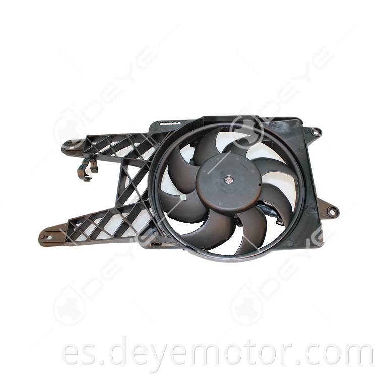 Ventilador de refrigeración del radiador del coche de menor ruido para FIAT SEICENTO 51732956 46789792